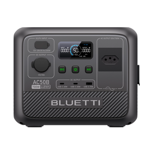 BLUETTI AC50B Estação de Energia Portátil | 700 W 448 Wh