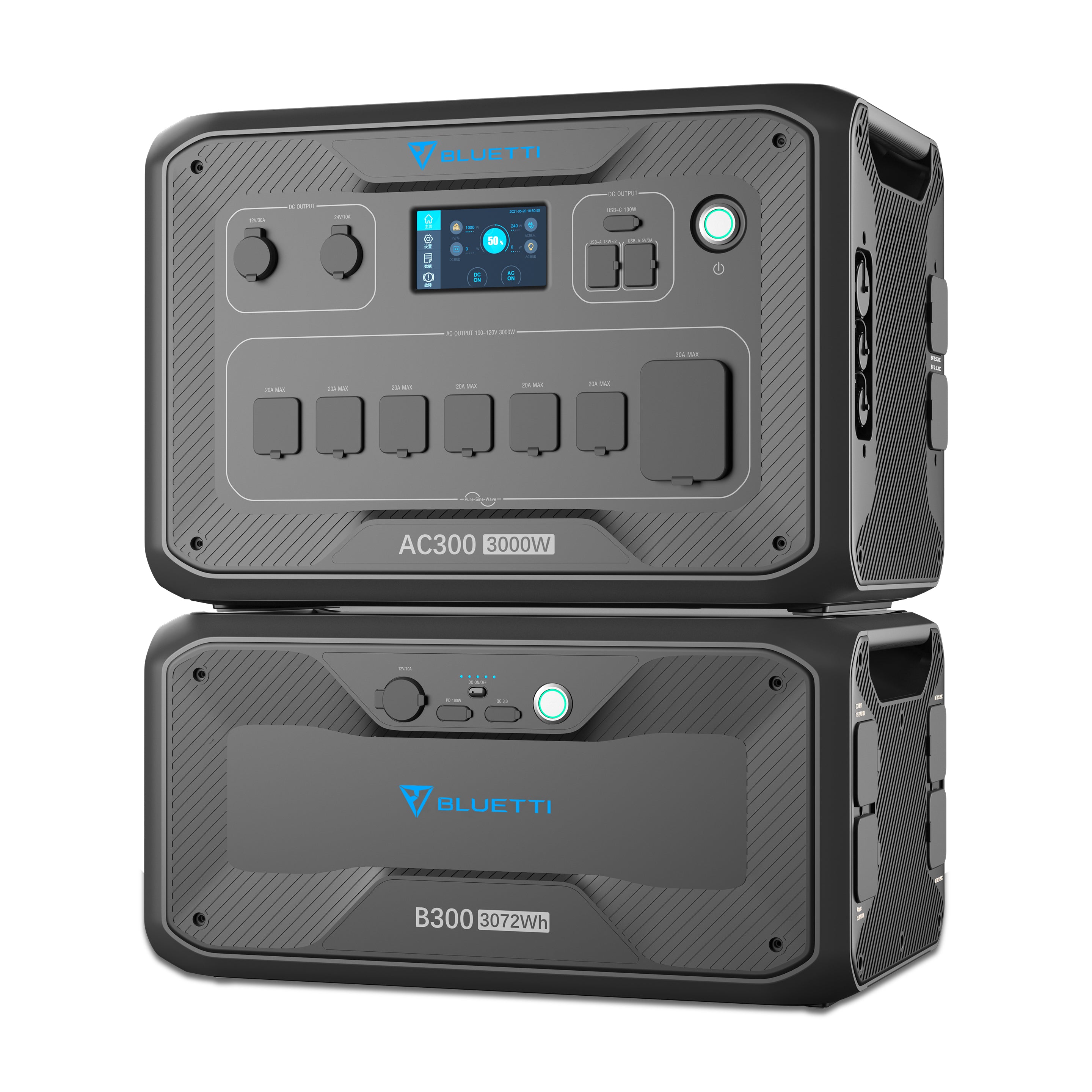 BLUETTI AC300 + B300 | Reserva de Bateria Doméstica